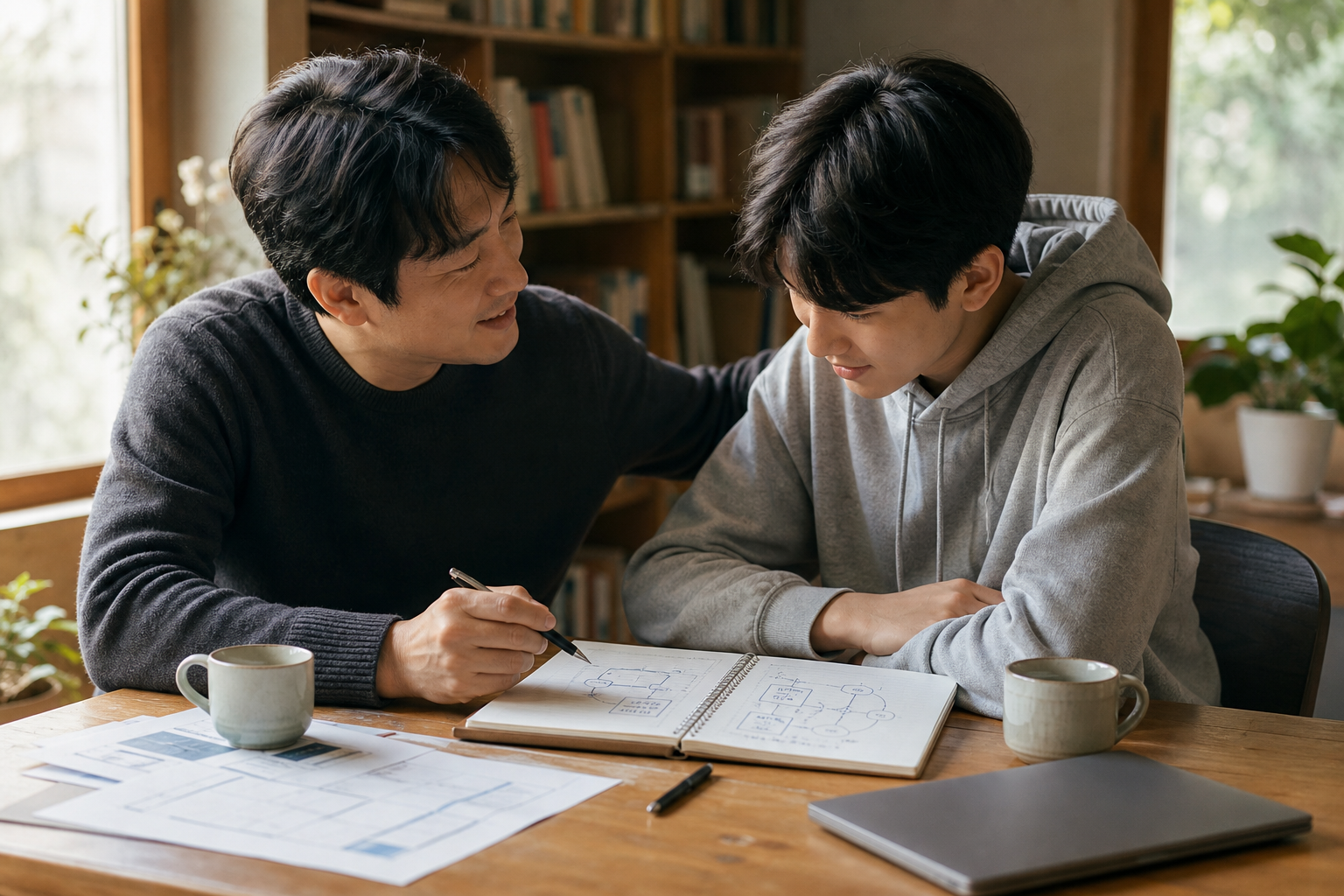 자녀의 한 해를 함께 설계하는 학부모 — 트리 결정은 우열이 아니라 매칭